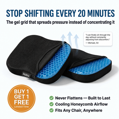 Mobix - 100% Gel Seat Cushion