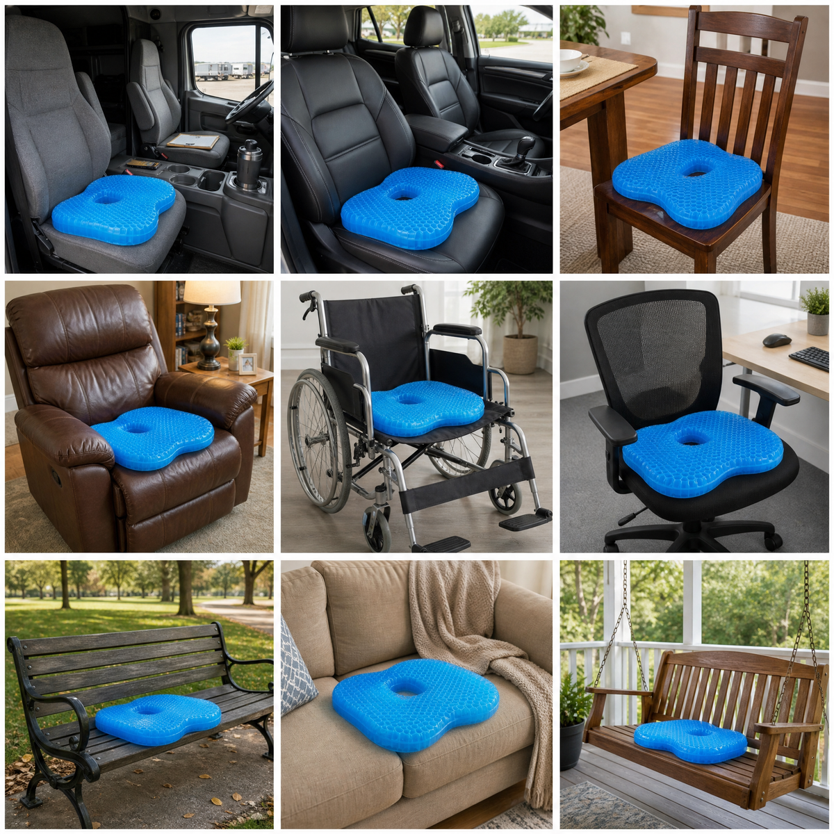 Mobix FlexGel Seat Cushion